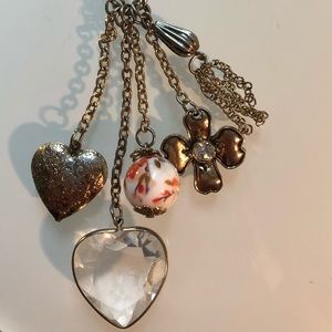 🌼 long charm necklace